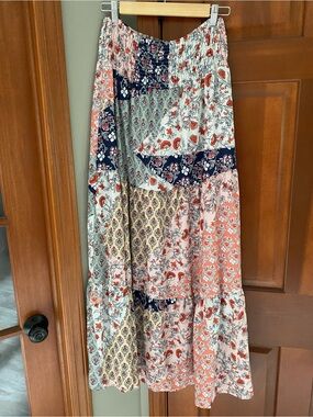 Women boho skirt size large